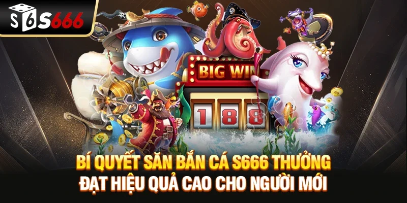 Bí quyết săn Bắn cá S666 thưởng đạt hiệu quả cao cho người mới